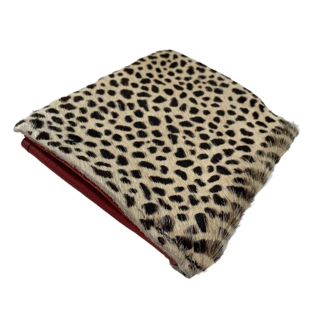 Mini Pouch Bag Leather/Cowhair Case